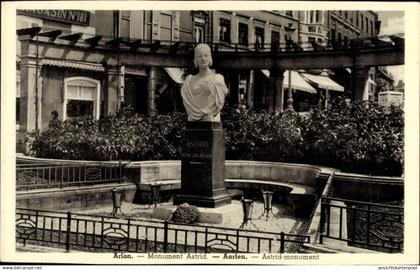 CPA Arlon Aarlen Wallonien Luxemburg, Denkmal Astrid