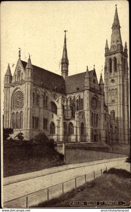 CPA Arlon Aarlen Wallonien Luxemburg, Eglise St. Martin