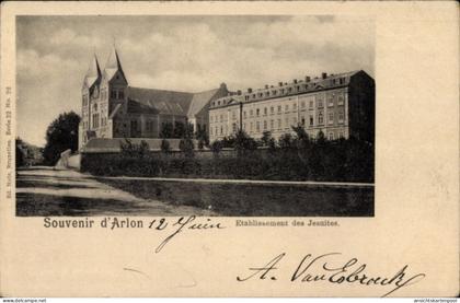 CPA Arlon Aarlen Wallonien Luxemburg, Etablissement des Jesuites