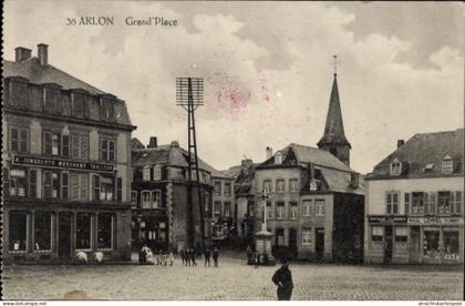 CPA Arlon Aarlen Wallonien Luxemburg, Grand'Place