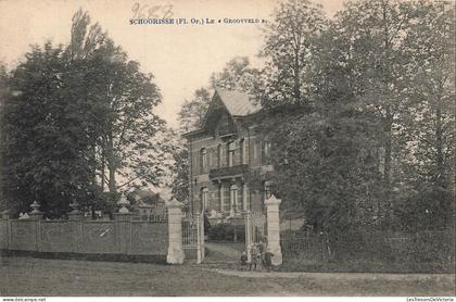 [-5%] BELGIQUE - Maarkedal - Schoorisse - Grootveld - Villa - enfants - vélo - transport - animé - Carte postale ancienn
