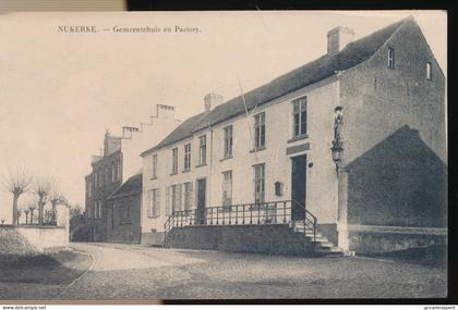 NUKERKE      GEMEENTEHUIS EN PASTORY