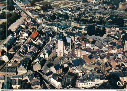 Belgium Marche en Famenne vue aerienne
