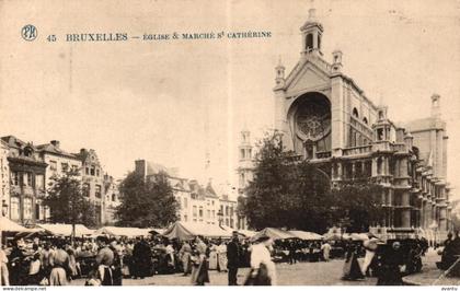 BRUXELLES / BRUSSEL  / MARCHE STE CATHERINE