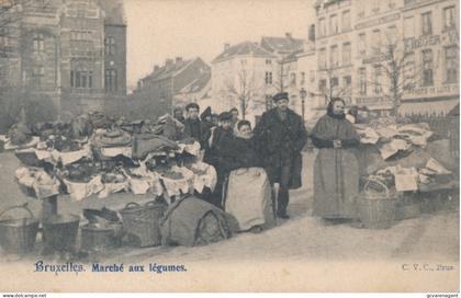 BRUXELLES        MARCHE AUX LEGUMES