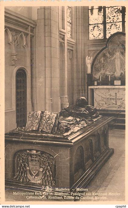CPA Malines Cathedrale Rombaut
