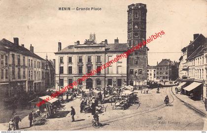 Menin - Grande Place - Menen