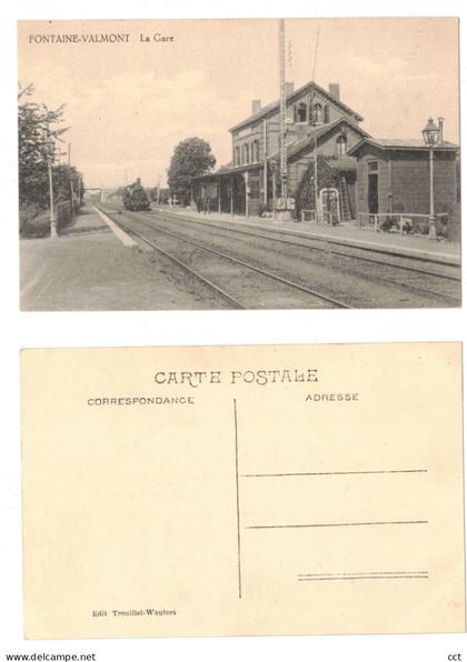 Fontaine-Valmont   Merbes-le-Château   La Gare   (train à vapeur)