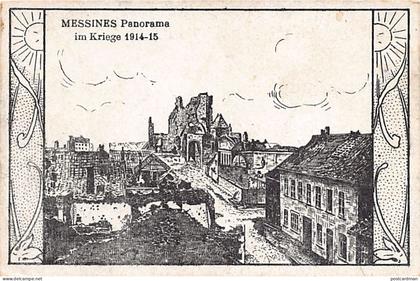 België - MESEN (W. Vl.) Panorama - Eerste Oorlog