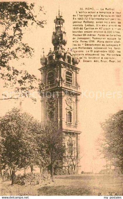 Mons Hainaut Le Beffroi