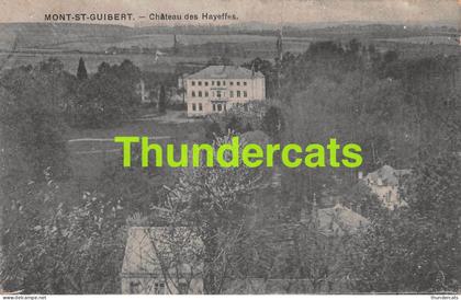 CPA MONT SAINT GUIBERT MONT ST GUIBERT CHATEAU DES HAYEFFES