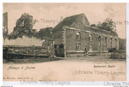 CPA Abbaye d'Aulne Restaurant Sautin     Montigny-le-Tilleul