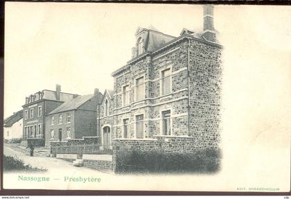 cpa nassogne   presbytère