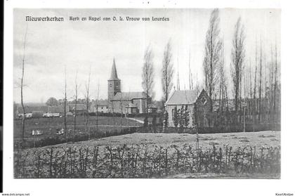 Nieuwerkerken - Kerk en kapel van O.L.Vrouw van Lourdes.