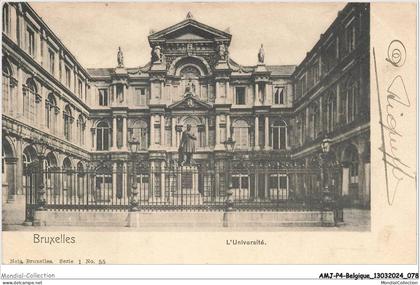 AMJP4-0249-BELGIQUE - BRUXELLES - l'université