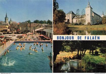 [-5%] BELGIQUE - Onhaye - Un bonjour de Falaën - Constant Minet - Animé - Multivues - Carte postale