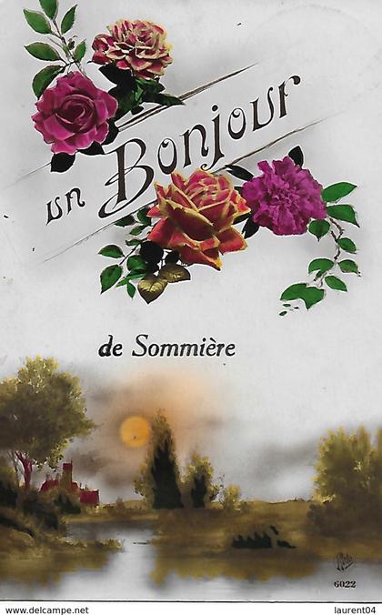 ONHAYE. SOMMIERE. UN BONJOUR DE SOMMIERE
