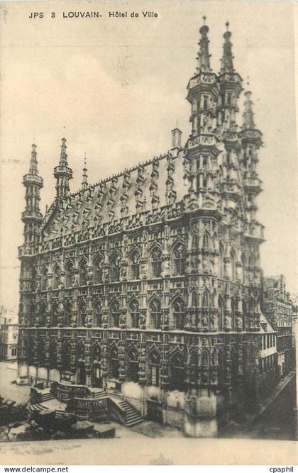 CPA Louvain Hotel de Ville