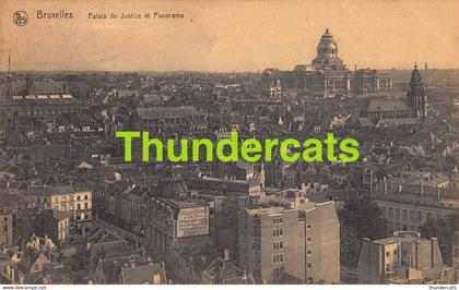 CPA BRUXELLES PALAIS DE JUSTICE ET PANORAMA