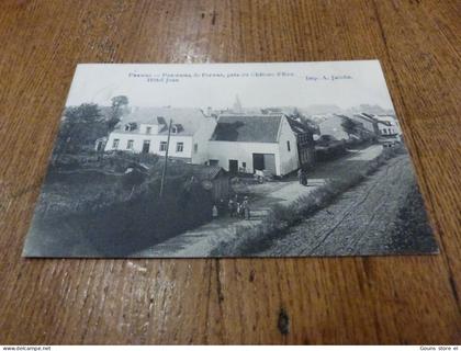 BC17-55 Cpa Perwez Panorama de Perwez près du chateau d'eau