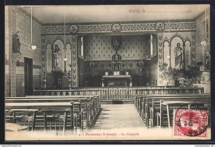 AK Quévy, Givry, Pensionnat St-Joseph, La Chapelle