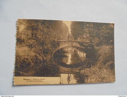 REBECQ Coin de Senne et Pont de Clabecq Animée   Carte Postale