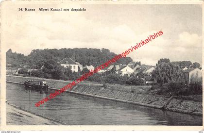Albert Kanaal met dorpzicht - Kanne Riemst