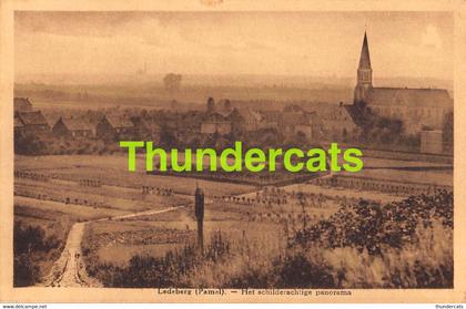 CPA PAMEL LEDEBERG HET SCHILDERACHTIGE PANORAMA