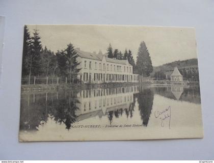 SAINT HUBERT Fontaine de Saint Hubert  Carte Postale Précurseur CP AK PK Postcard