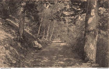 [-15%] BELGIQUE - Sainte Ode - Chemin de la Bonne Dame - Carte Postale  Ancienne