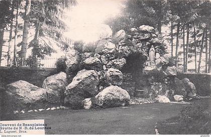 Sainte-Ode  - couvent de Beauplateau - grotte de N.D de Lourdes