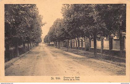 Belgique - SAINT-VITH (Liège) Entrée de la ville
