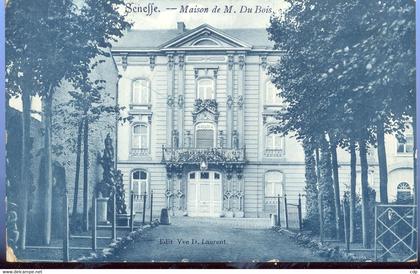 cpa bleue seneffe    1907