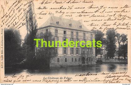 CPA LE CHATEAU DE FELUY SENEFFE