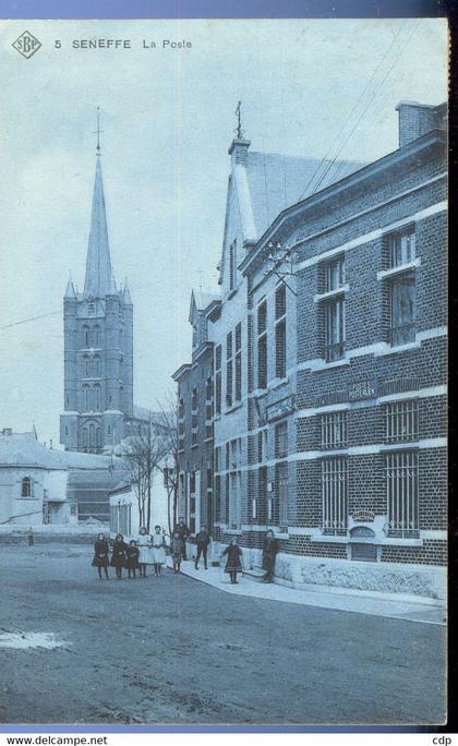 cpa seneffe poste   1908