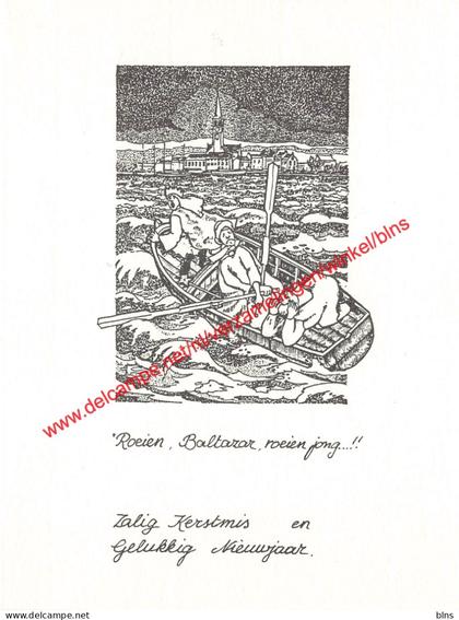 De kaai van Sint Amands rond 1900 - Sint-Amands