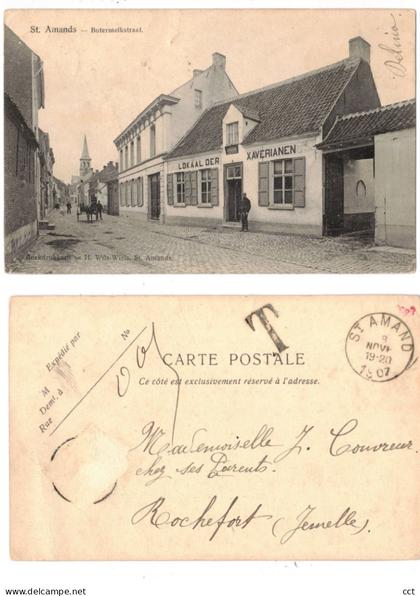 Sint-Amands  Puur   Botermelkstraat   (Lokaal der Xaverianen)