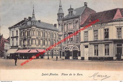 Saint-Nicolas - Place de la Gare - Hotel du Hainaut - Antverpia - Sint-Niklaas
