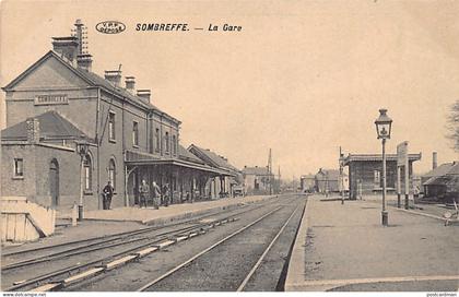 Belgique - SOMBREFFE (Namur) La gare