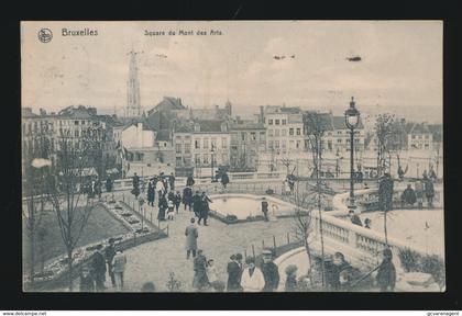 BRUXELLES  SQUARE DU MONT DES ARTS