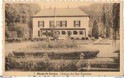 RHODE ST.GENESE   CHATEAU DES SEPT FONTAINES