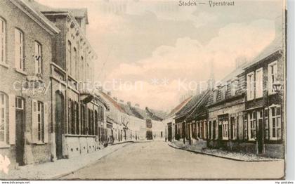 Staden  West-Vlaanderen Belgie Yperstraat