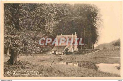 CPA Maison espagnole dans le park Tervuren