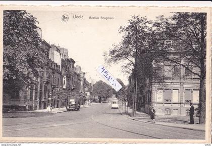 UKKEL - UCCLE :  Avenue Brugman   (  TRAM )