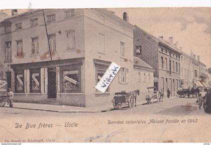 UKKEL - UCCLE :  De Bue frères    maison fondée 1842 ................