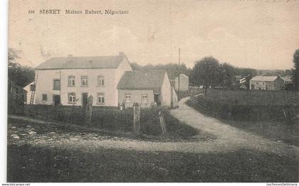 BELGIQUE - Sibret - Maison Robert - Négociant - village - Edit Robert - Carte Postale Ancienne