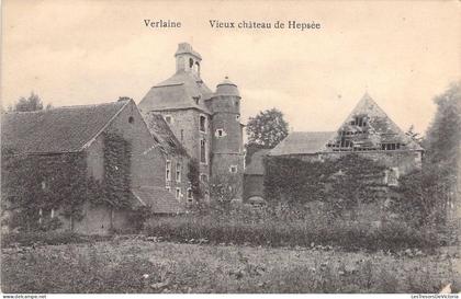 BELGIQUE - Verlaine - Vieux Château de Hepsée - Carte Postale Ancienne
