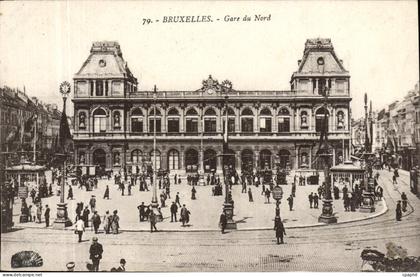 CPA Bruxelles Gare du Nord