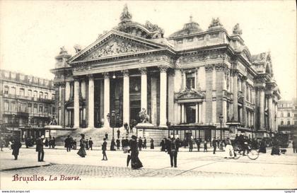 CPA Bruxelles La Bourse