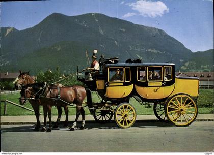 CPM Mit der Postkutsche von Garmisch Partenkirchen zum Badersee